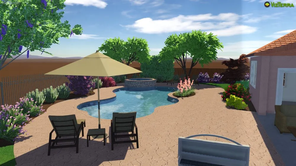 Local landscape design for residential properties in El Dorado Hills, CA by Greenheart Landscaping