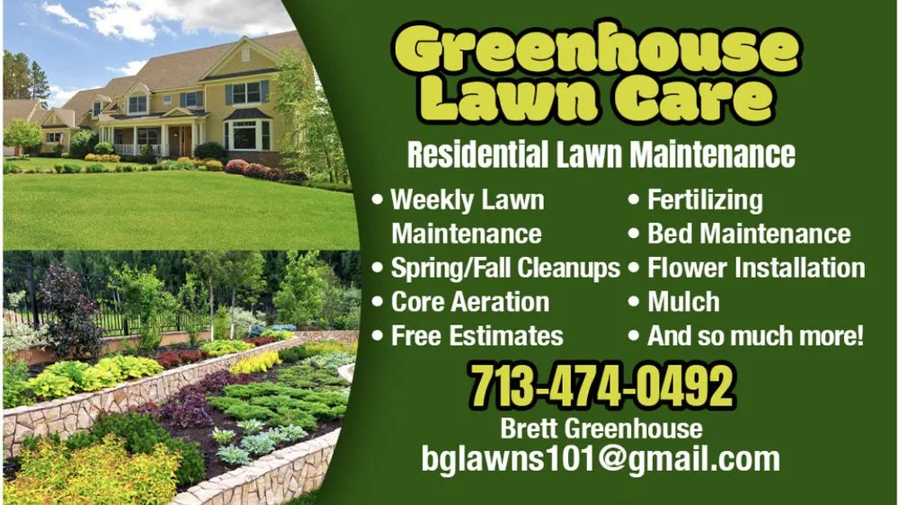 Trusted residential landscaping experts serving Webster, TX - Greenhouse Lawn Care