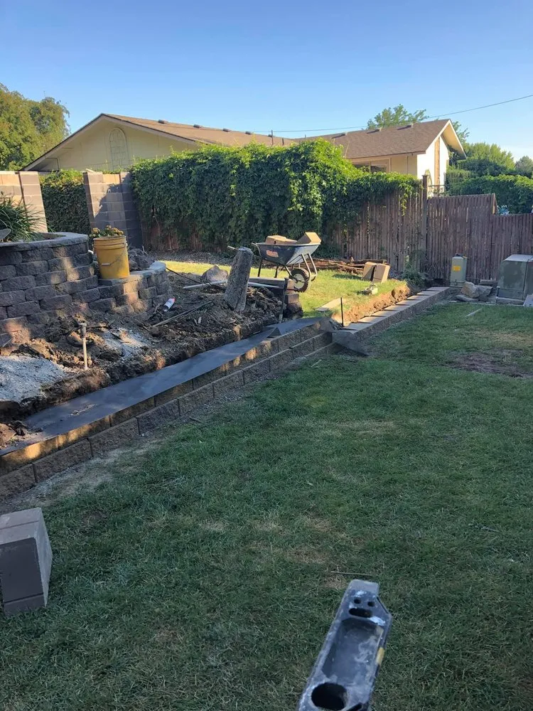 Custom garden landscaping in Pasco, WA - Greenland Lawn Care