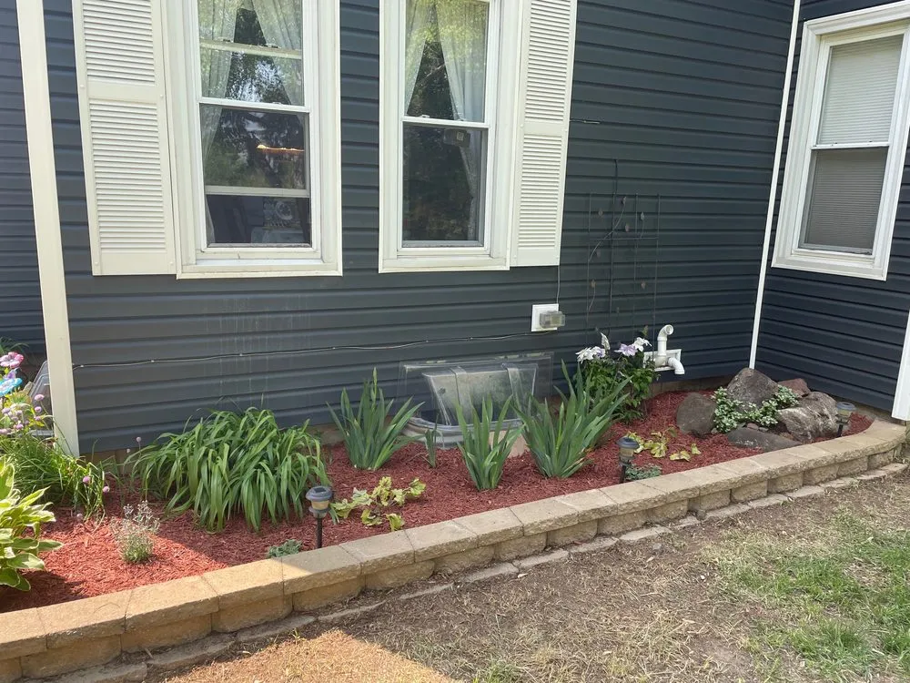 Top-rated garden landscaping for residential properties in Apple Valley, MN by Greenland Lawn Maintenance