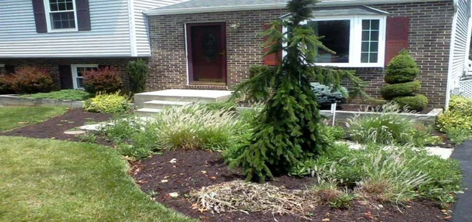 Custom outdoor landscaping for year-round maintenance in Ellicott City, MD by Greenlawn