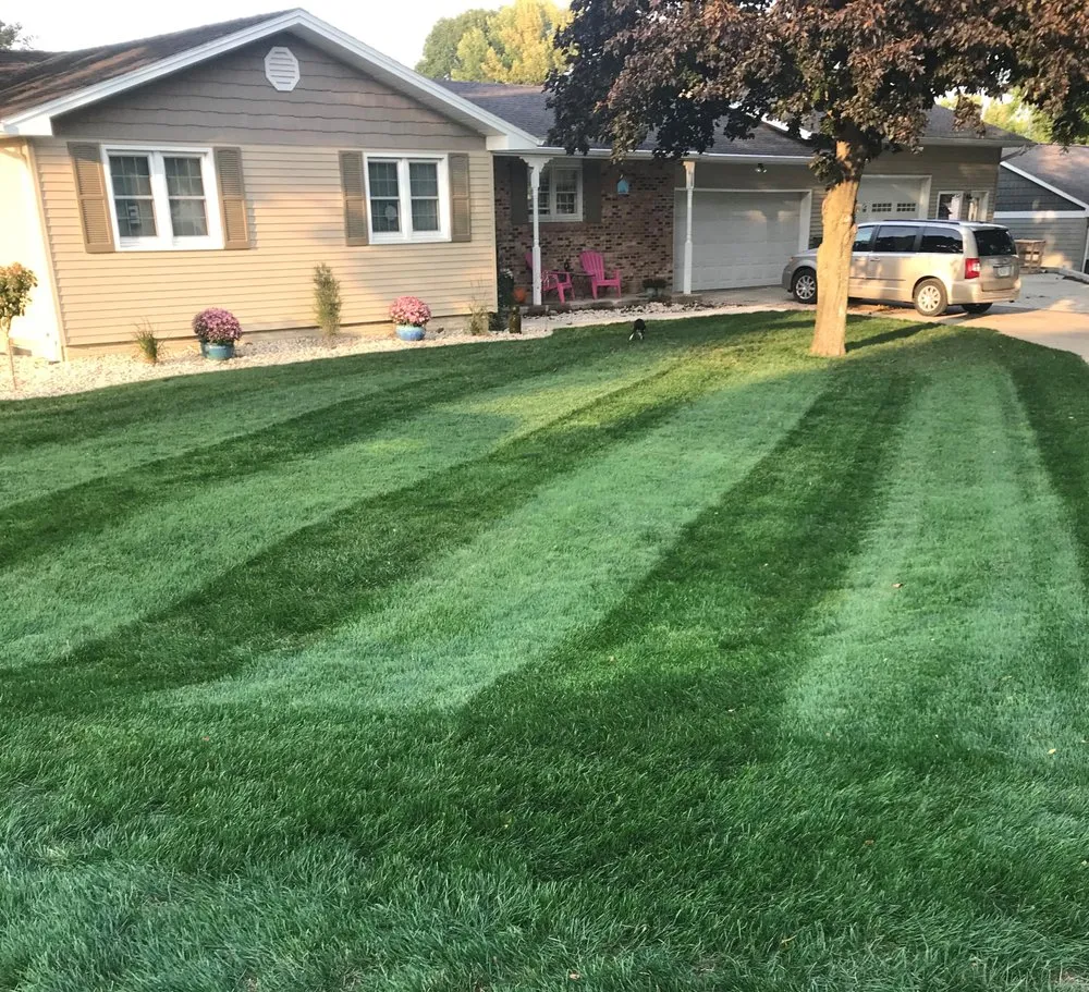 Professional yard maintenance for homes in Ossian, IA by Greenlawn Lawn Care