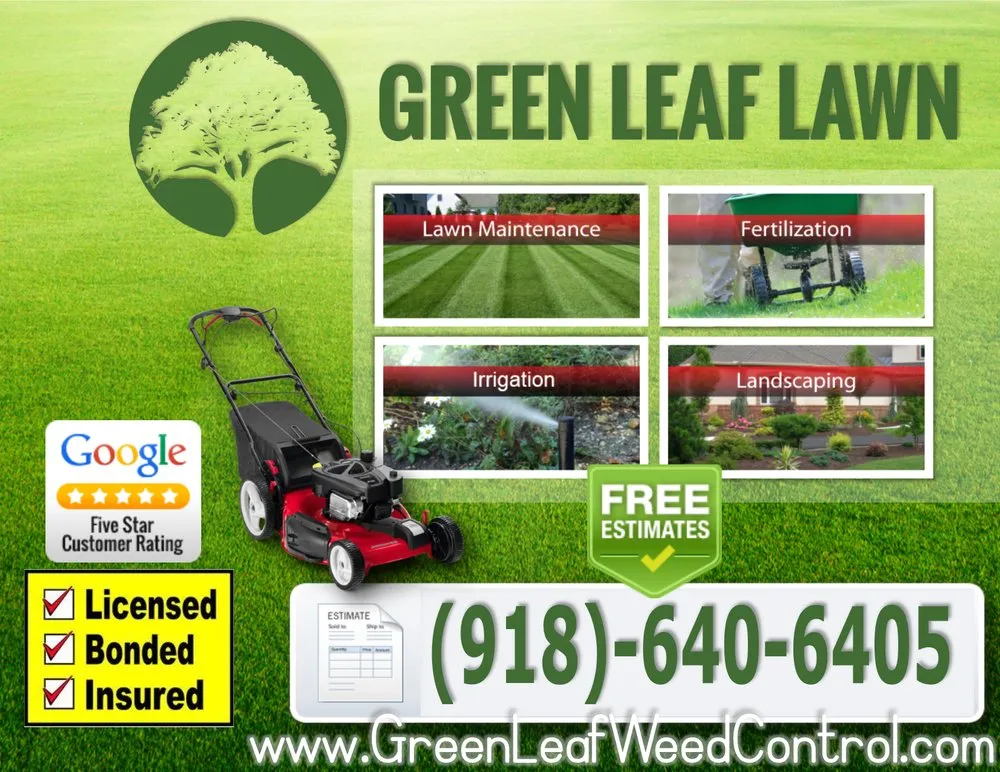 Top-rated landscaping services experts serving Tulsa, OK - Greenleaf Lawn