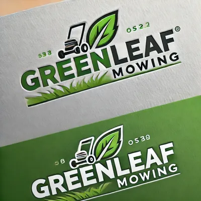 Greenleaf mowing Logo