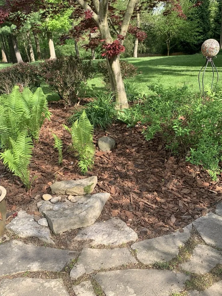 Local landscape installation in Delaware, OH by Greenleaf Services