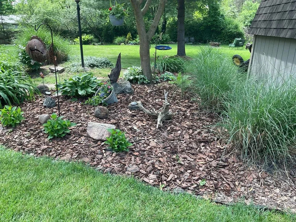 Affordable landscape installation in Delaware, OH by Greenleaf Services