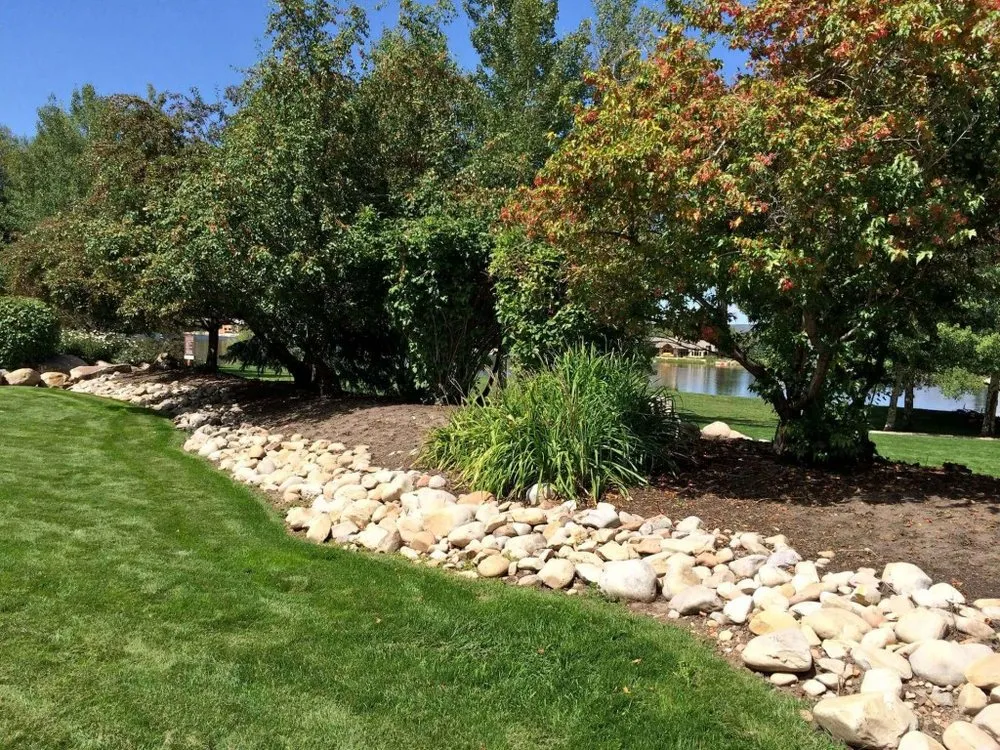 Custom yard maintenance with custom design across Park City, UT - Greenleaf Tree & Pest Control