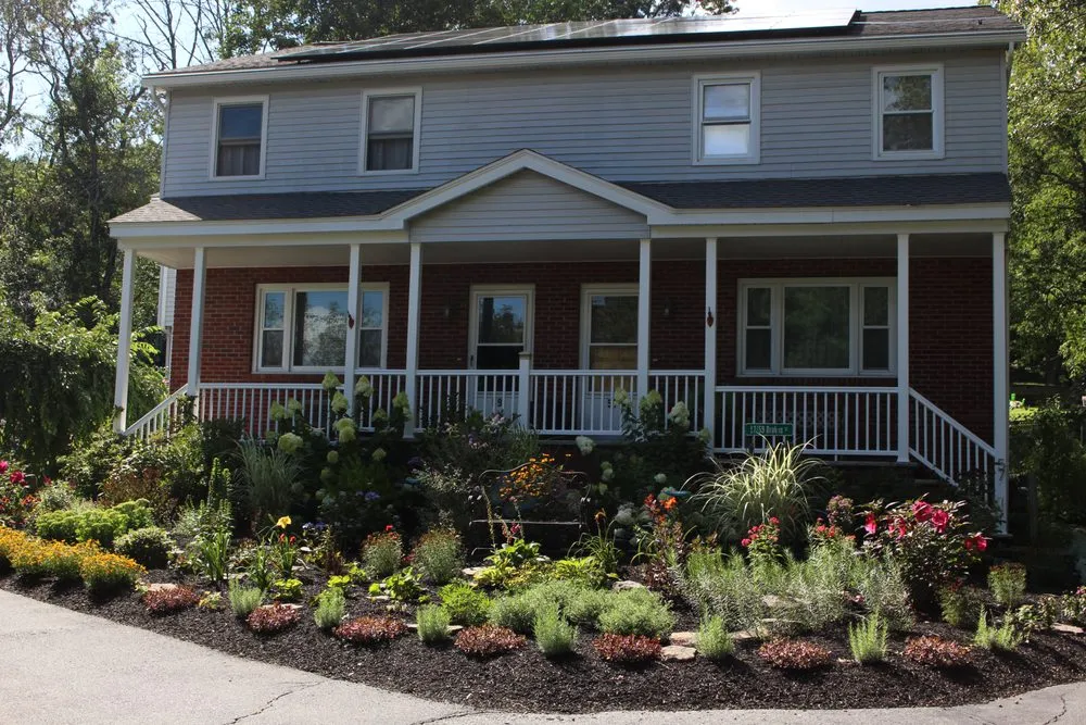 Custom garden landscaping for beautiful yards across Tyngsboro, MA - Greenleaf’s Garden Design