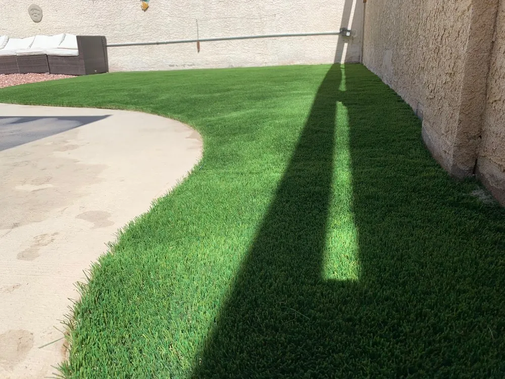 Custom yard maintenance for residential properties in Las Vegas, NV by GreenLeaves Landscaping