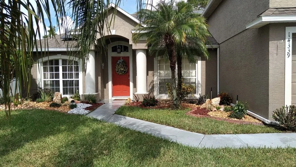 Local lawn mowing service for outdoor upgrades in Orlando, FL by Greenlife Garden