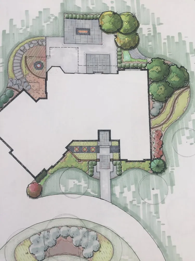 Affordable residential landscaping with custom design across Papillion, NE - Greenlife Gardens