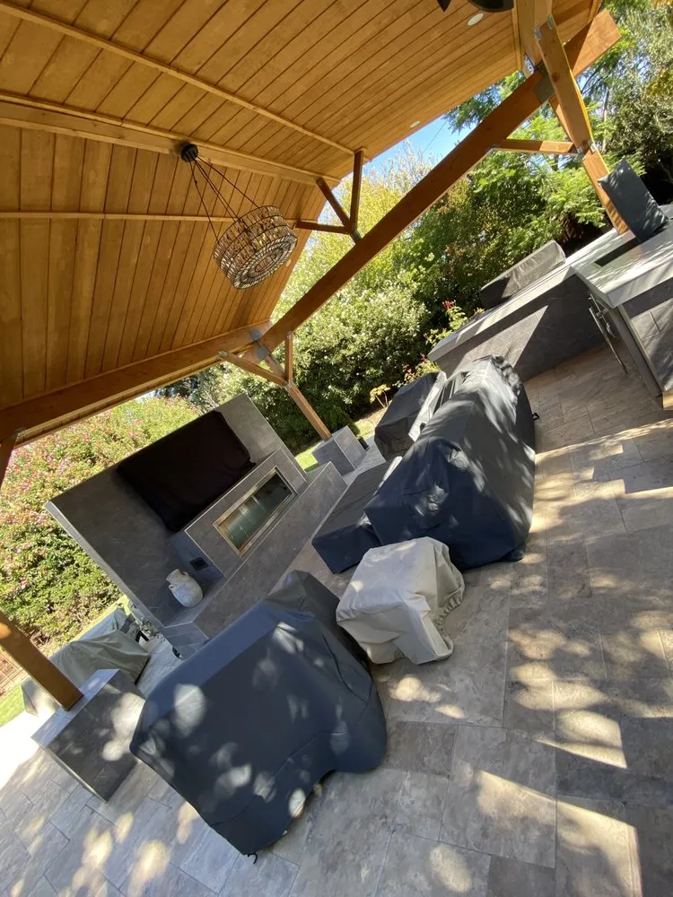 Custom outdoor landscaping with custom design in San Jose, CA by Greenlife Landscaping Design & Construction