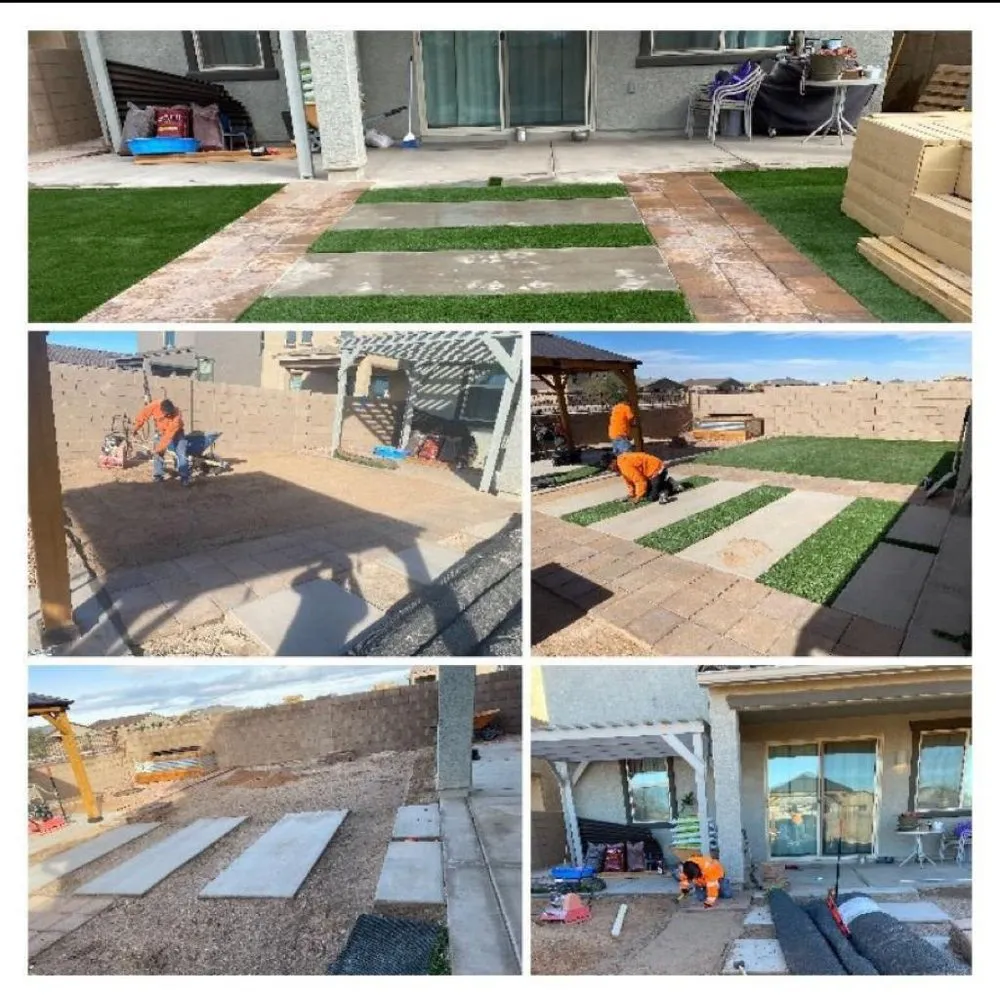 Reliable yard maintenance for beautiful yards in Tucson, AZ by GreenLife Tree & Landscaping