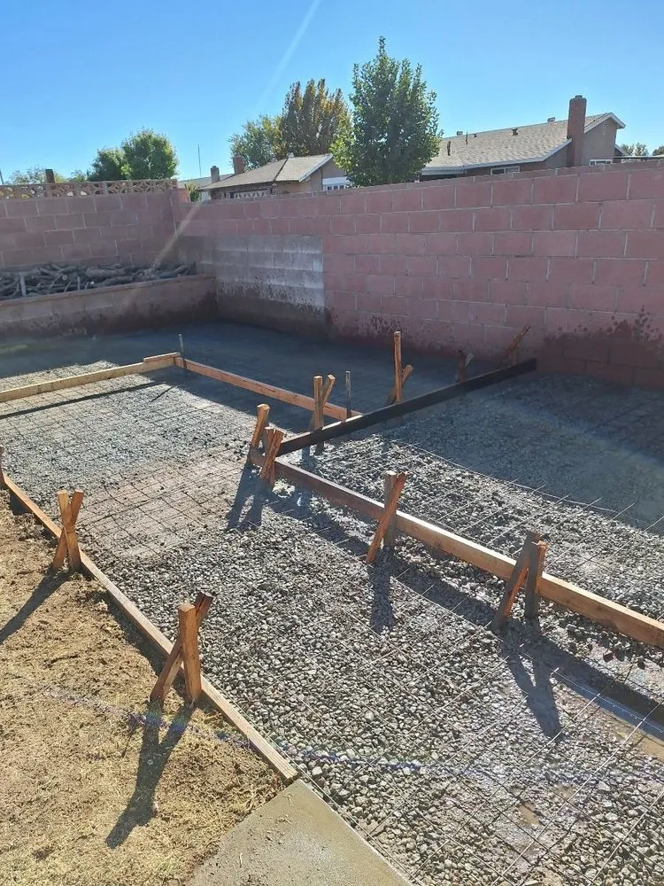 Custom residential landscaping for residential properties in Lancaster, CA by Greenline Concrete