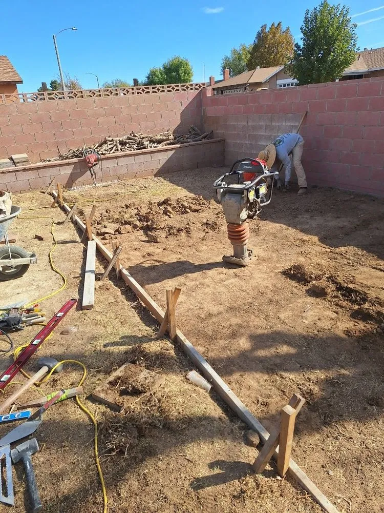 Local yard maintenance in Lancaster, CA by Greenline Concrete