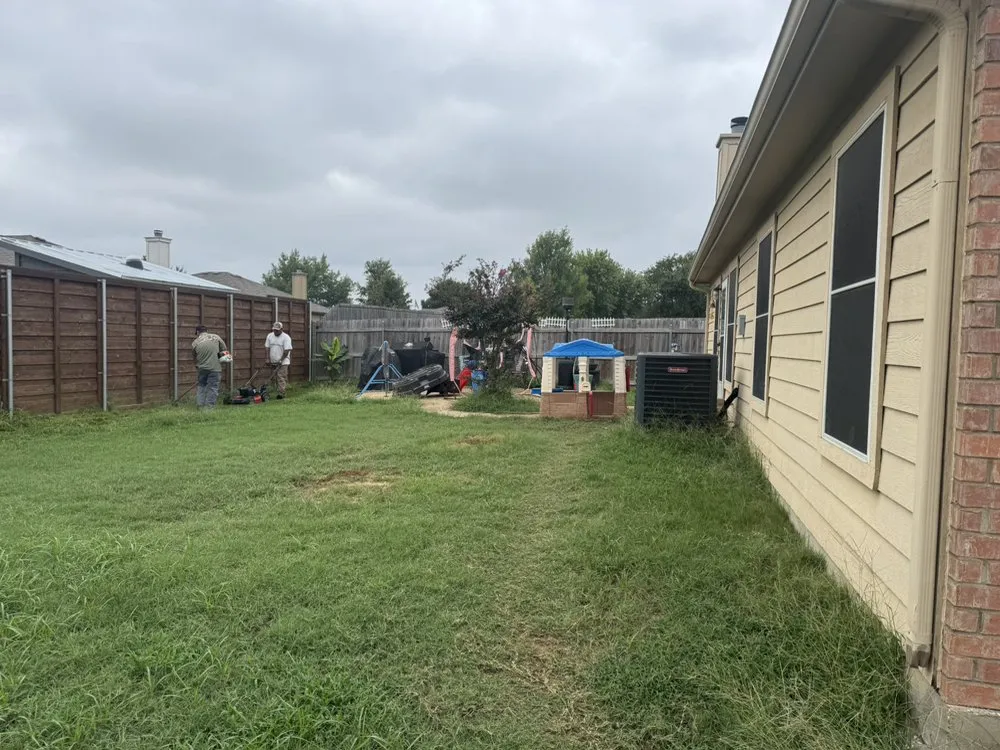 Affordable garden landscaping in Denton, TX by Greenline Landscaping & Irrigation