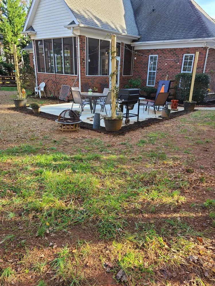 Affordable garden landscaping for outdoor upgrades across Midland, NC - Greenman Land Management