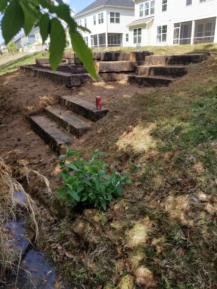 Custom outdoor landscaping for homes across Midland, NC - Greenman Land Management