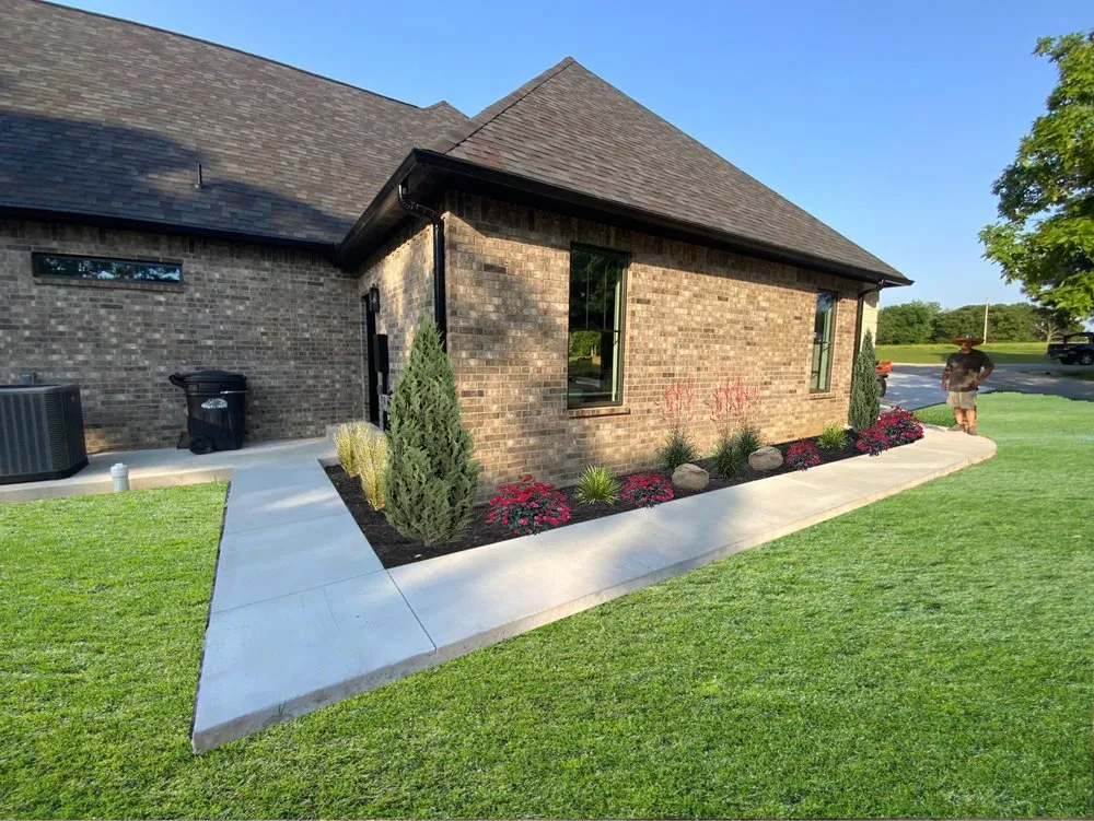 Affordable landscape installation for outdoor upgrades in Claremore, OK by Greenman Lawn Care