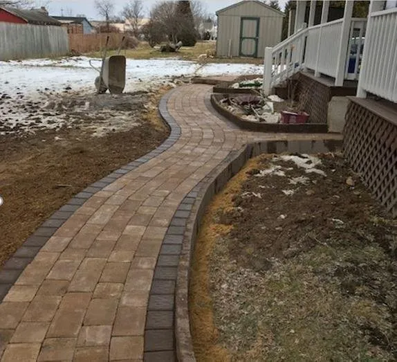 Custom residential landscaping in Kennett Square, PA by Greenpine Lawn Service
