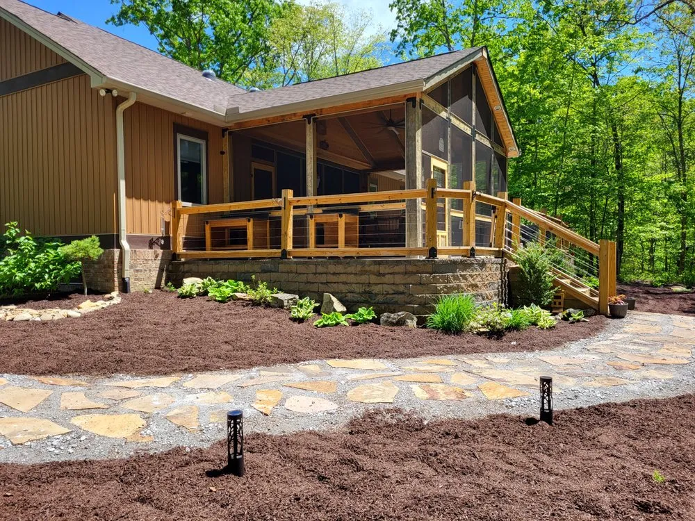 Custom yard cleanup service experts serving Crossville, TN - Greens Excavating and Landscaping Services