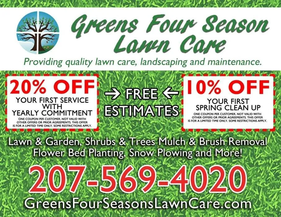 Top-rated lawn mowing service experts serving Sanford, ME - Greens Four Season Lawn Care