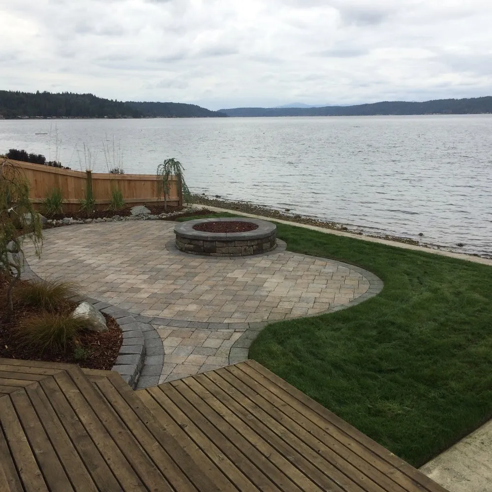 Local garden landscaping in Allyn, WA by Green's Irrigation and Landscape