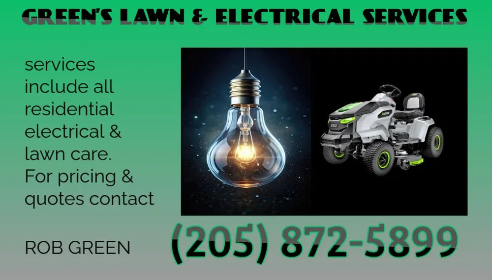 Trusted lawn mowing service in Atlanta, GA - Green’s Lawn & Electrical Services