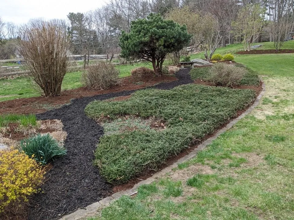 Professional garden landscaping for year-round maintenance across Windham, CT - Green's Lawn Care & Landscaping