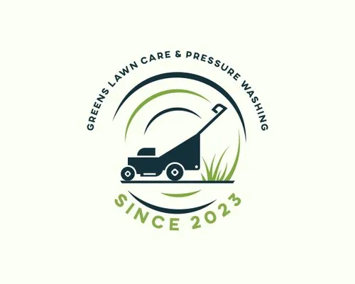 Greens Lawn Care & Pressure Washing Logo