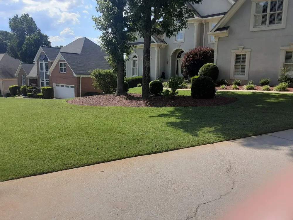 Expert residential landscaping with custom design across Monroe, GA - Greens Lawn Care