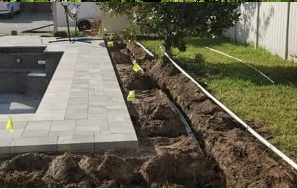 Professional landscape installation in Lutz, FL - Green's Lawn Sprinklers