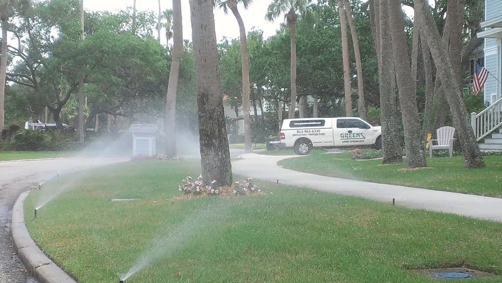 Trusted landscape installation with custom design in Lutz, FL by Green's Lawn Sprinklers