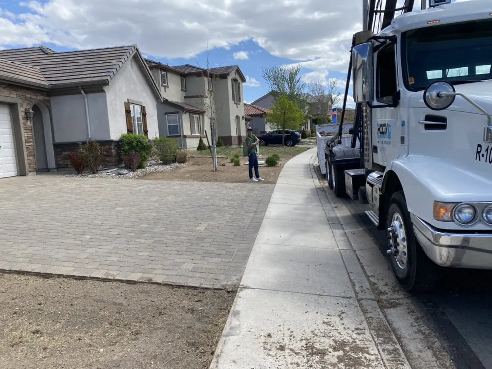 Professional yard cleanup service with custom design across Reno, NV - Greenscape & Landscaping Solutions