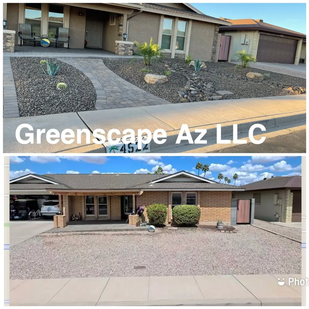 Custom lawn mowing service for beautiful yards in Mesa, AZ by Greenscape Az