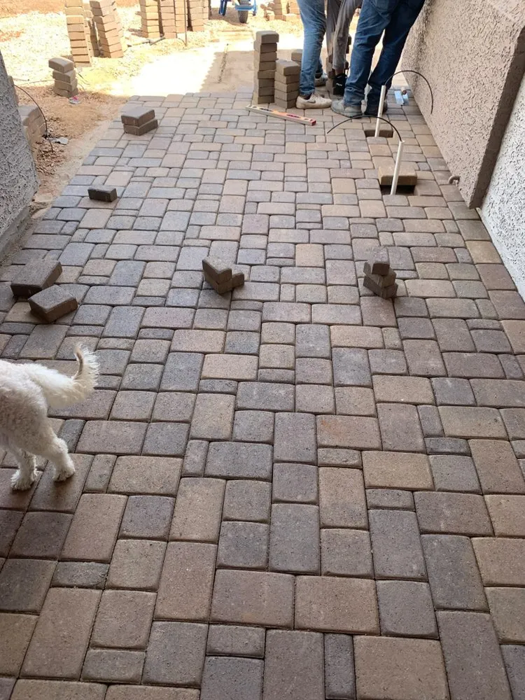 Expert landscape installation for residential properties in Mesa, AZ by Greenscape Az