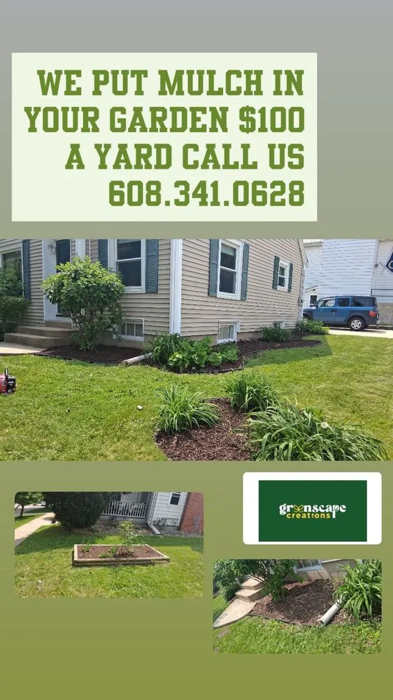 Top-rated yard maintenance with custom design in Belleville, WI by GreenScape Creation