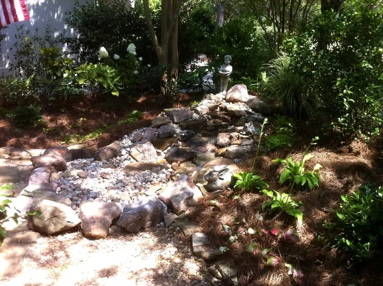 Local landscape installation in Baton Rouge, LA - Greenscape Design