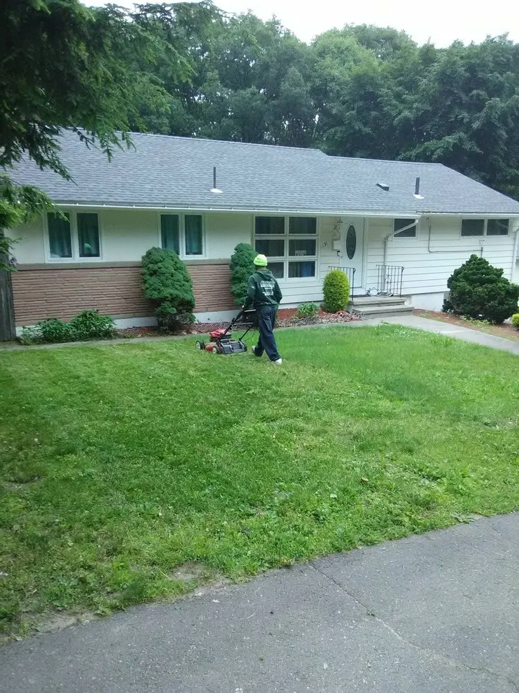 Affordable landscape design for homes in Waterbury, CT by Greenscape General Maintenance Services