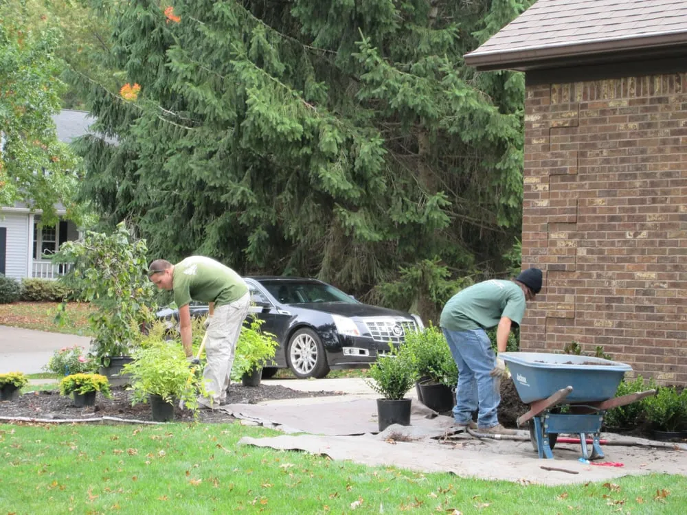 Affordable landscape design in Girard, PA by Greenscape Lawn And Garden Service