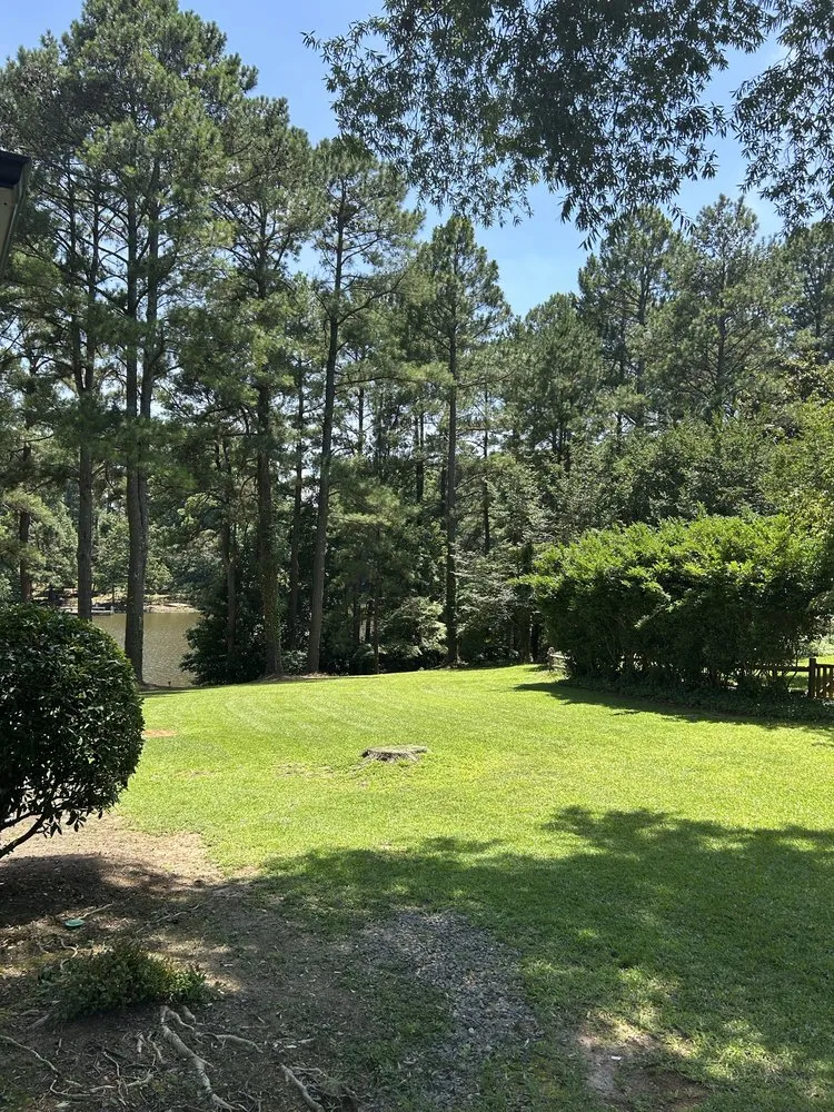 Reliable lawn mowing service with custom design in Sanford, NC by Greenscape Lawncare