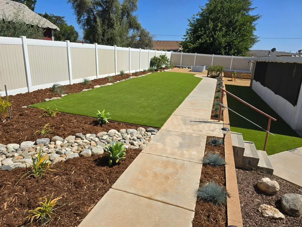 Professional yard maintenance in Mentone, CA by Greenscape