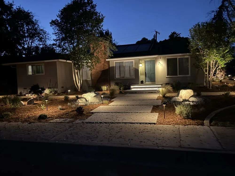 Custom garden landscaping in Mentone, CA by Greenscape