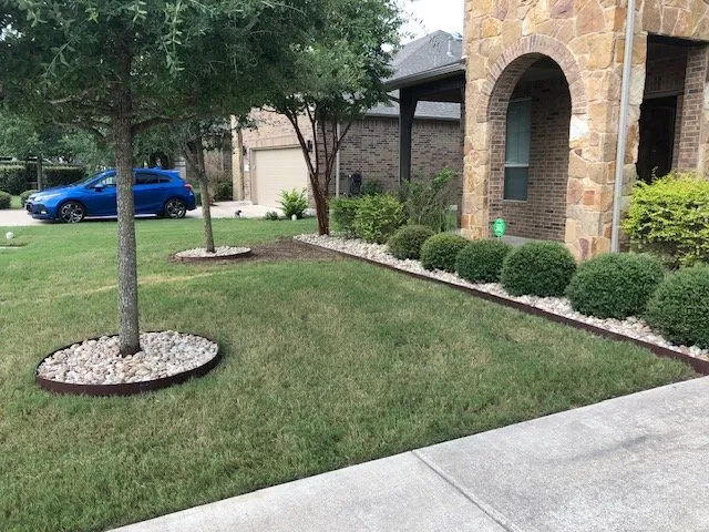 Top-rated residential landscaping for beautiful yards in Round Rock, TX by Greenscape Outdoor