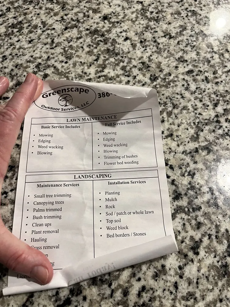 Affordable residential landscaping in Edgewater, FL by Greenscape Outdoor Services