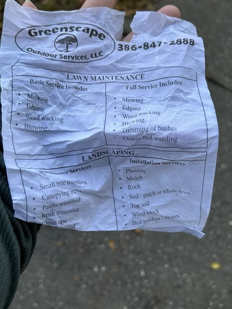 Affordable landscape installation near you across Edgewater, FL - Greenscape Outdoor Services