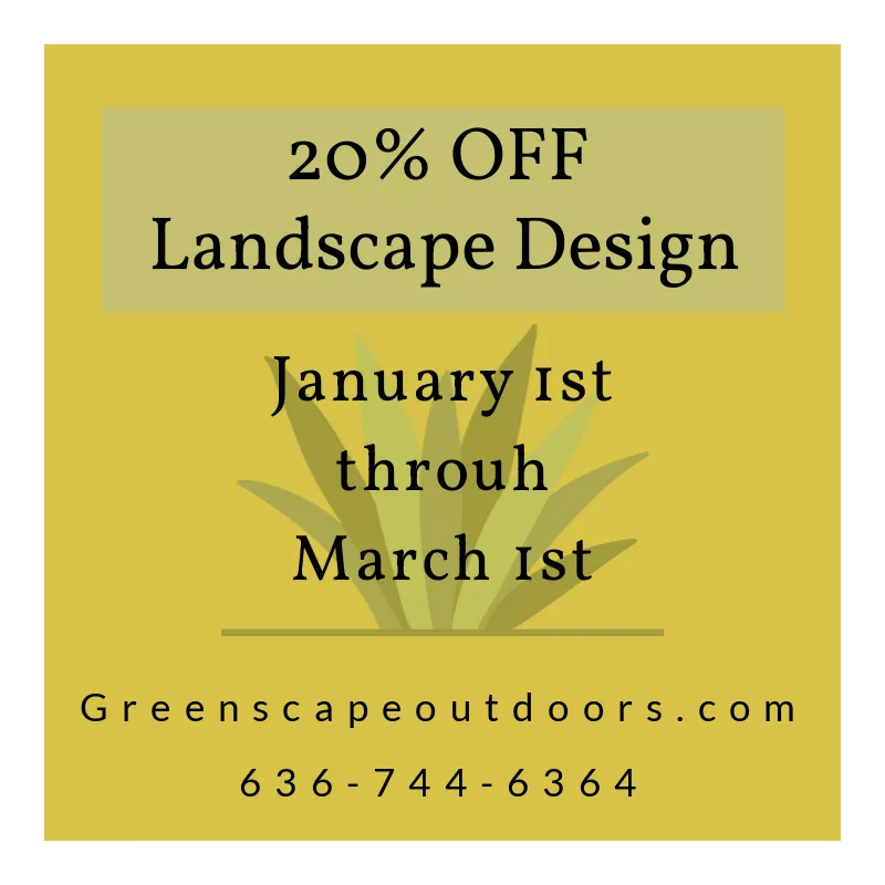 Custom landscape design in Ellisville, MO by Greenscape Outdoors