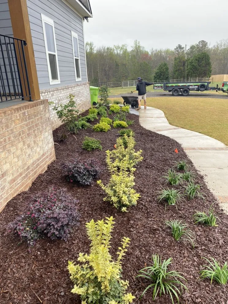 Affordable garden landscaping in Blythewood, SC by Greenscape Services of SC