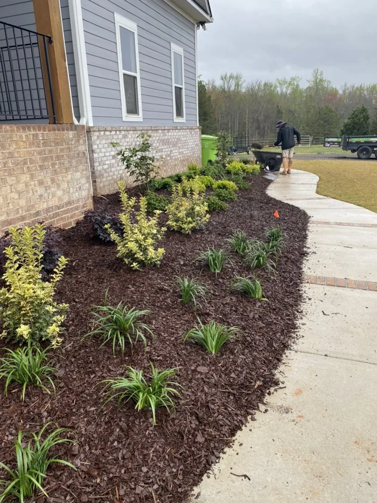 Custom yard cleanup service near you in Blythewood, SC by Greenscape Services of SC
