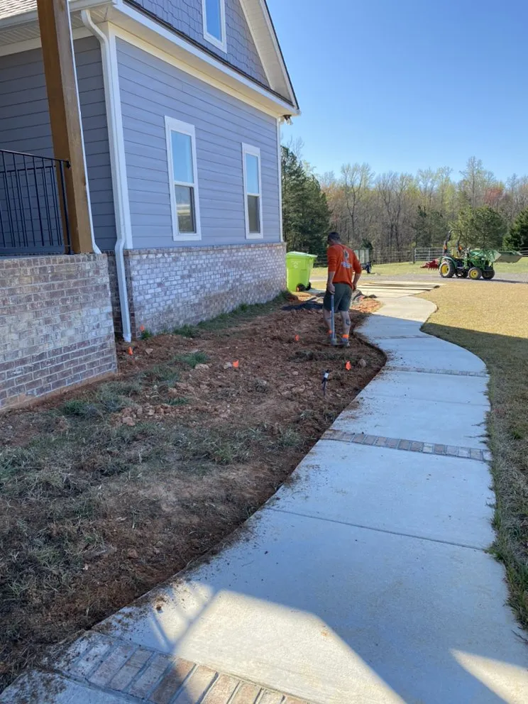 Reliable lawn mowing service with custom design in Blythewood, SC by Greenscape Services of SC